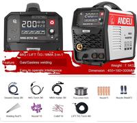 Machine de soudage MIG, fonctionnalité 3 en 1, légère et portable, MIG-270 LED