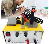 Machine de soudage par points de bijoux pour or, argent et platine - Soudeuse par points à impulsion réglable avec plage de soudure de 0,5 à 1 mm et 0,5 à 1,5 mm