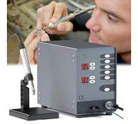 Machine de soudage par points pour atelier de joaillerie, machine de soudage par points orthodontique, équipée d'un système de contrôle par microcontrôleur portable à faible bruit.