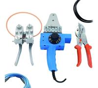 Machine De Soudage Pour Courroie Ronde PU - Kit De Soudeur Électrique À Chaud 300℃ Avec Ciseaux & Pince, Connecteur De Courroie En Polyuréthane Pour Courroies PU, Bandes Plastiques & Tuyaux