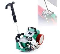 Machine de soudure automatique de bannière en PVC, joint à air chaud avec température réglable de 20 à 680 ℃, soudeur portable de 1800 W pour tissu publicitaire en plastique