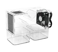 Machine de soufflage de Grains d'alimentation pour perroquets, silencieuse, | Séparateur électrique de coque de d'oiseaux - Dispositif de vannage à faible bruit pour céréales et paillettes | Maté