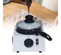 Machine De Tempérage De Chocolat Commerciale avec Pot De Fusion À Chaud en Acier Inoxydable De Qualité Alimentaire, Machine De Fusion De Chocolat Chaud À Chauffage Automatique,A