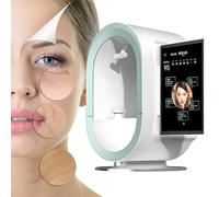 Machine de test de la peau du visage Analyseur d'humidité de la peau 3D Analyseur de scanner facial Machine d'analyse de la peau,Green