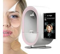 Machine de test de la peau du visage Analyseur d'humidité de la peau 3D Analyseur de scanner facial Machine d'analyse de la peau,Pink