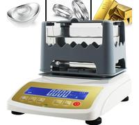 Machine de test de pureté de l'or pour l'industrie de la bijouterie, le laboratoire de recherche sur les métaux précieux, la précision de pesage 0,001 g/cm3/0,0001 g/cm3,300K