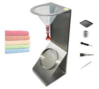 Machine de test de résistance à l'humidité des textiles, unité en acier inoxydable à 45° avec buse à bouton réglable, pour l'évaluation de l'humidité de surface et de l'hydrofugation des tissus