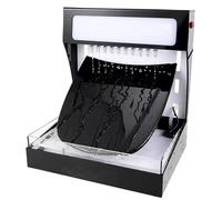 Machine de test d'hydrophobicité des vitres de voiture, outil de test de film de protection de peinture automobile avec pompe, modèle de capot et lumière LED, affichage de la performance de répulsion