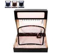 Machine de test d'hydrophobie, testeur de films de placage avec débit d'eau réglable, testeur de performance hydrofuge avec pompe et capot, éclairage LED 3 couleurs, pour ateliers(Orange,Glass)