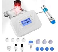 Machine de Thérapie de Choc, Machine Extracorporelle D'ondes de Choc, Appareil Massage Onde de Choc avec 10 têtes de Massage, Masseur Des Tissus Profonds, pour Tissus Profonds et Relaxant le Corps