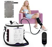 Machine de thérapie par le froid avec minuterie programmable, machine à glace portable pour hanche après chirurgie, système de récupération de coussinet de remplacement de hanche, couverture étendue