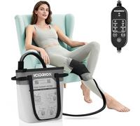 Machine de thérapie par le froid, machine à glace programmable pour genou après chirurgie, système de récupération portable de remplacement du genou, soulagement de la douleur de cryothérapie avec