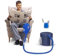 Machine de thérapie par le froid, machine à glace programmable pour la récupération du genou et les blessures sportives, système de thérapie par glace portable avec minuterie intelligente, 3 niveaux