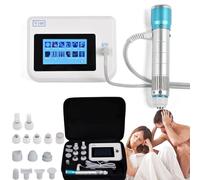 Machine de Thérapie par Ondes de choc ED, Appareil Massage Musculaire électriques portables onde de choc kiné, Dispositif de Traitement Instrument à ondes pour tendinite, épine calcanéenne, pied