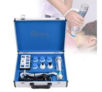 Machine de Thérapie par Ondes de choc ED, Appareil Massage Musculaire, Onde de Choc Kiné pour Problème érectile, Dispositif de Traitement extracorporelles pour corps entier (Aluminum handbag)