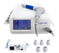 Machine de thérapie par ondes de choc extracorporelles E-D Shockwave Machine de massage corporel pour soulager la douleur, appareil d'ondes de choc acoustique avec 5 têtes de massage