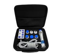 Machine de thérapie par ondes de choc extracorporelles électromagnétiques | Traitement ED portable et masseur musculaire des tissus profonds avec 7 têtes de massage for soulager la douleur