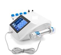 Machine de thérapie par ondes de choc, masseur élastique électromagnétique externe, avec 12 modes d'impulsion, adapté à la fasciite, aux tendinites, aux douleurs musculaires, etc.