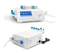 Machine de Thérapie par Ondes de Choc Portable à Domicile, Appareil Électromagnétique avec 10 Têtes de Massage, pour Soulagement Douleur Musculaire Articulaire et Récupération Sportive