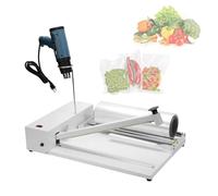 Machine de thermo-rétraction, pistolet thermique for film rétractable avec scelleuse thermique 530 W, scelleuse de film rétractable 1-2 s, 9 niveaux de température réglables(Ska450)