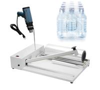 Machine de thermoscellage 530 W + pistolet thermique 1500 W, scelleuse de film thermorétractable, réglage de la température sur 9 niveaux (572-968 °F) for films d'emballage.(Ska600)