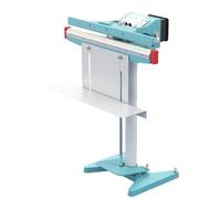 Machine de thermoscellage avec pédale et cutter pour feuille d'aluminium et PVC, joint double face, largeur 650 mm