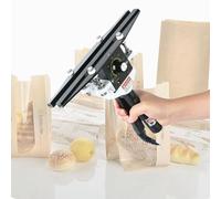 Machine de thermoscellage par gaufrage de 600 mm, équipement portatif, soudage de films et for emballages alimentaires, sacs en aluminium et papier kraft, température réglable jusqu'à 300 °C(600mm)