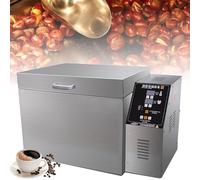 Machine De Torréfaction De Café 1800w/2500w, Torréfacteur électrique De Grains De Café en Acier Inoxydable, pour Cuisson du Café, De La Châtaigne, des Cacahuètes Et des Céréales,4000g