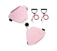 Machine De Torsion De La Taille | Planche D'entraînement Torsion Avec Bandes Élastique | Équipement Antidérapant Pour Tonifier Abdominaux Pour Hommes Femmes Adultes Adolescents Jambes Bras