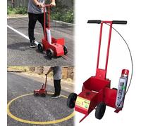 Machine de Traçage Machine de Marquage de Lignes Orientable, Machine de Marquage de Lignes de Peinture pour Béton, Chariot de Marquage Inversé, pour Surfaces Sportives