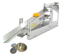Machine de traitement manuelle des œufs, séparateur de blanc d'œuf, écart réglable pour toutes les tailles d'œufs, fonctionnement fluide, entretien facile pour une durabilité à long terme