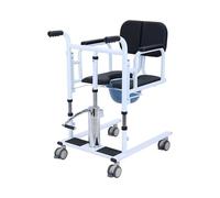 Machine de transfert pour patient - Fauteuil roulant multifonction avec toilettes et plateau pour soins aux personnes âgées