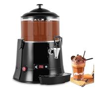 Machine de trempe de chocolat 5/10L, Machine de fusion de chocolat, avec panneau d'affichage Led, acier inoxydable, 600W, for café, thé au lait(5L)