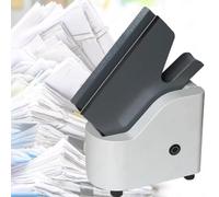 Machine de tri automatique de papier, 18 000 r/min, poubelle simple de 50 mm, pour aligner et séparer les enveloppes, les cartes, les petits papiers