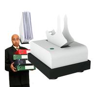 Machine de tri automatique du papier, technologie Blow & Shake à haute vitesse, alignement rapide en quelques secondes, solution de bureau compacte pour organiser des fichiers, des factures, des