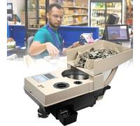 Machine de tri de pièces de monnaie, très résistante, haute vitesse, 1200 pièces/minute, grande capacité de trémie de 2000 pièces