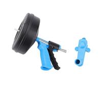 Machine Déboucheur Canalisation Flexible, Ressort Acier Manganèse 65, 5m pour Tuyaux 50-75mm - Deux Modes d'Utilisation, Flexibilité Optimale, Élimine Bouchons Difficiles (Ressort de 10 m)