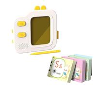 Machine d'éducation précoce avec écran LCD effaçable et cartes mémoire, jouet éducatif bilingue pour enfants