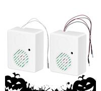 Machine D'effets Sonores D'halloween - Dispositif De Peur Du Saut | Capteur Portable Halloweens Crie Le Haut-Parleur Avec Le Ds Qui Change De Couleur, Jouet De Farce Fantôme, Accessoires Hurlant À La