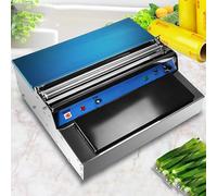 Machine d'emballage alimentaire commerciale, scellant électrique avec tapis de pied antidérapant, peut contenir un film de 25 à 45 cm, pression jusqu'à 60 kg pour légumes, viandes, poissons