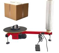 Machine d'emballage automatique de palettes avec tension réglable, fonctionnement à grande vitesse pour une logistique efficace et un emballage d'expédition