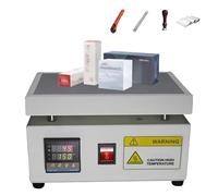 Machine d'emballage cellophane manuelle de bureau, contrôle de température PID, scelleuse thermique 0-300℃, emballeuse sous film rétractable efficace pour des solutions d'emballage rapides (12x20cm)