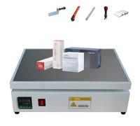 Machine d'emballage cellophane manuelle haute efficacité avec contrôle de température PID, scelleuse chauffante 0-300℃ pour une utilisation sur bureau, idéale pour l'emballage sous film rétractable