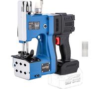 Machine d'emballage de Poudre Industrielle, Ensacheuse Scelleuse Automatique avec Balance Intégrée pour Céréales, Sucre, Sel, Engrais et Produits Chimiques, jusqu'à 25 S/Min, 220V/380V,Blue