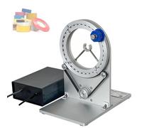 Machine d'emballage électrique de ruban adhésif, rotation à 360° avec pédale, anneau de limitation, dispositif d'emballage d'isolation pour harnais, diamètre d'emballage 2-125 mm