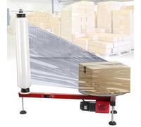 Machine d'emballage sous film étirable électrique, équipement d'emballage de table pour cartons de logistique express, machine d'emballage portable avec distributeur de film étirable