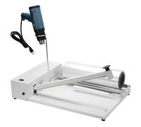 Machine d'emballage sous Film rétractable, scelleuse de Film rétractable avec Pistolet Thermique, scelleuse de Film rétractable Compatible avec Le Film PVC POF, avec Pistolet Thermique 45cm/17.7in