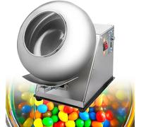 Machine d'enrobage de sucre 110 V, machine d'enrobage de sucre, petite machine de panification commerciale, machine de polissage d'enrobage de chocolat, machine de séchage de sucre d'enrobag