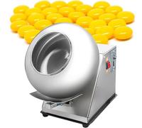 Machine d'enrobage de sucre, enrobage de boules de sucre, séchage, polissage, vitesse de rotation réglable, machine d'enrobage de noix d'arachide, machine d'enrobage de sucre pour la transfo