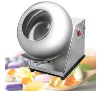 Machine d'enrobage de sucre Machine de polissage d'enrobage de chocolat 2-5 kg/h, fonction de séchage d'enrobage, 9 vitesses réglables Enrobage de sucre automatique Enrobeuse de comprimés, p